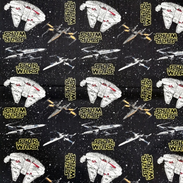 Star Wars - Rebel Ships 100% Cotton